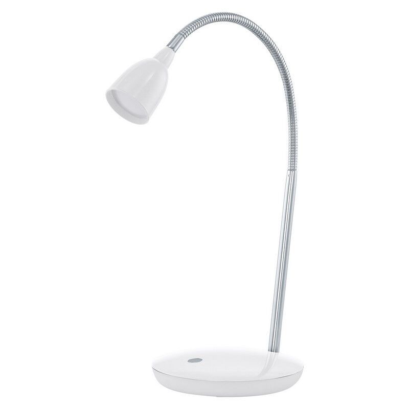 White desk lamp plastic, Matteo, 3W, 3000K LED, with switch
