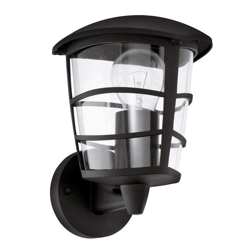 Black modern outdoor light plastic, Inas, IP44 Black modern outdoor light plastic, Inas, IP44