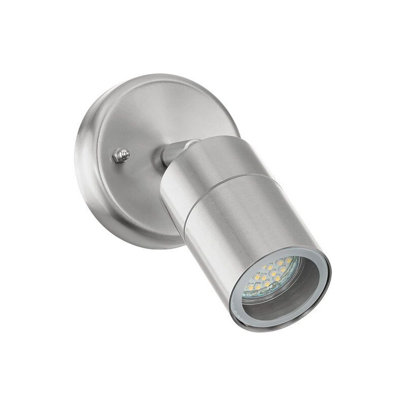 Silver outdoor light glass, Jaydae, IP44