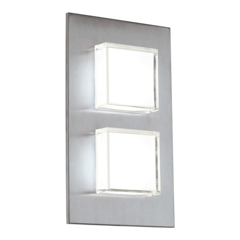 Silver modern outdoor light stainless steel, Jorien, 3W, 3000K LED, IP44 Silver modern outdoor light stainless steel, Jorien, 3W, 3000K LED, IP44