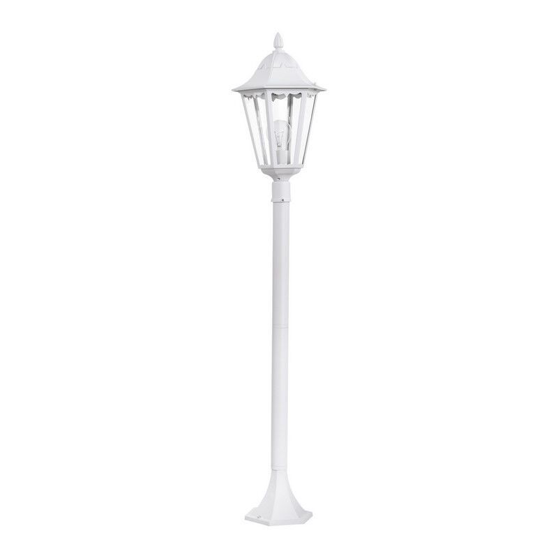 White classic outdoor light aluminium, Leanna, IP44