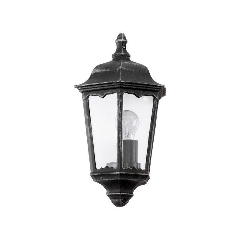Black classic outdoor light aluminium, Leanna, IP44 Black classic outdoor light aluminium, Leanna, IP44