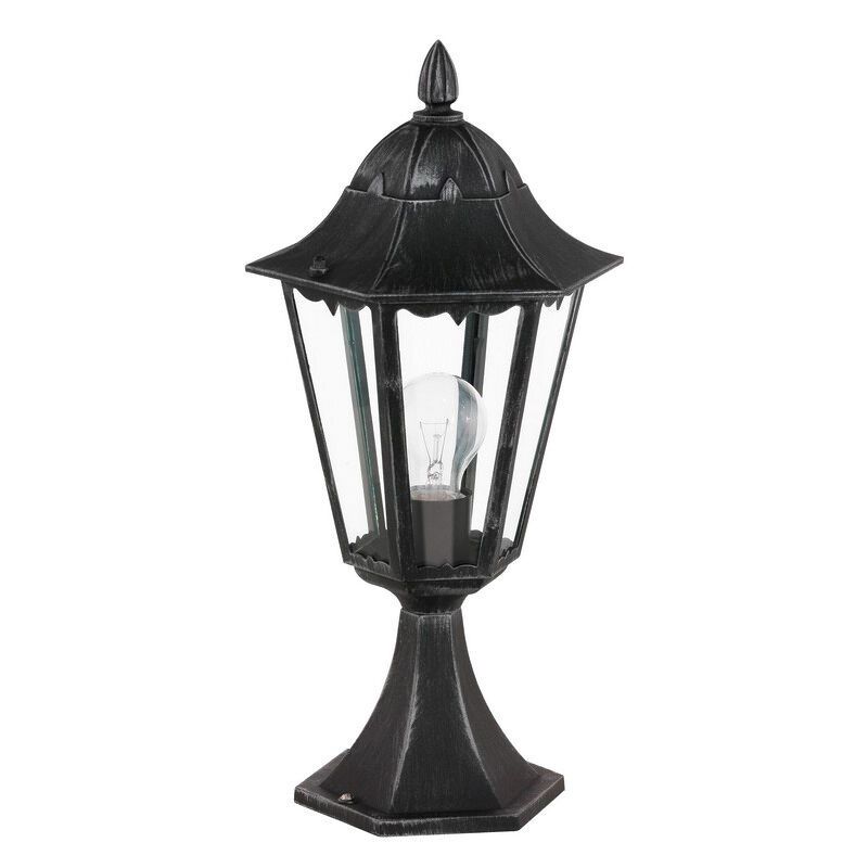 Black classic outdoor light aluminium, Leanna, IP44 Black classic outdoor light aluminium, Leanna, IP44
