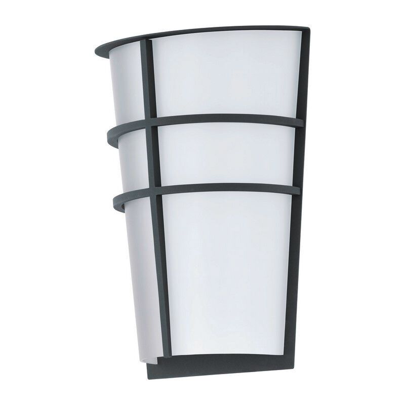 Anthracite modern outdoor light plastic, Bastiaan, IP44