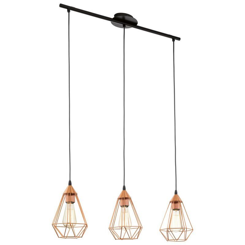 Copper industrial pendant light metal, Costel