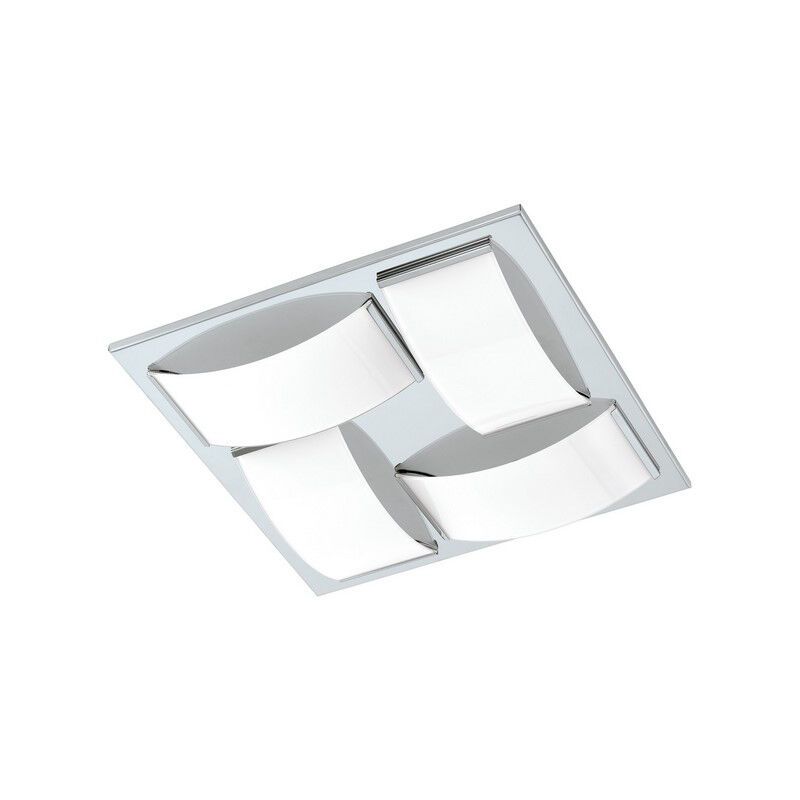 Chrome wall light glass, Almina, 5W, 3000K LED, IP44