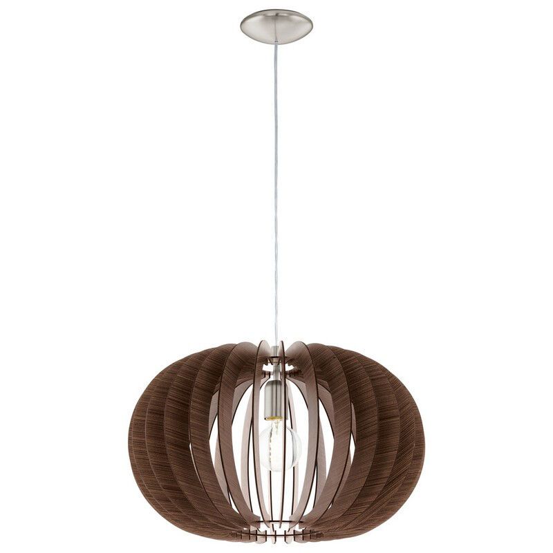 Brown rustic pendant light wood, Kiran Brown rustic pendant light wood, Kiran