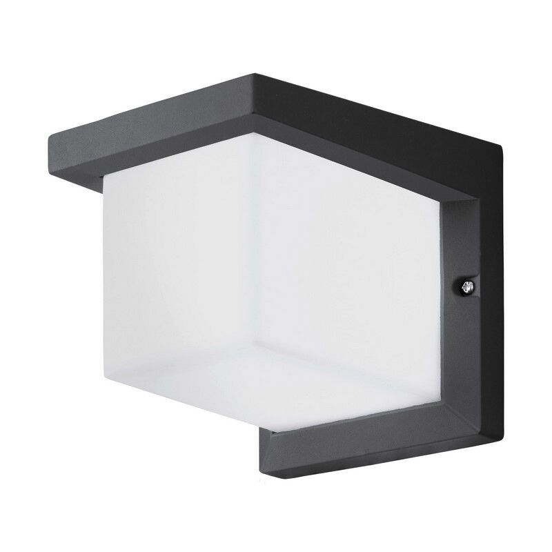 Anthracite modern outdoor light plastic, Marcela, 10W, 3000K LED, IP54 Anthracite modern outdoor light plastic, Marcela, 10W, 3000K LED, IP54