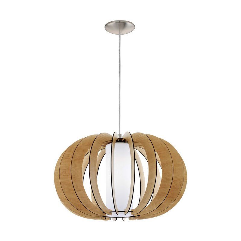 Rustic pendant light wood, Kiran