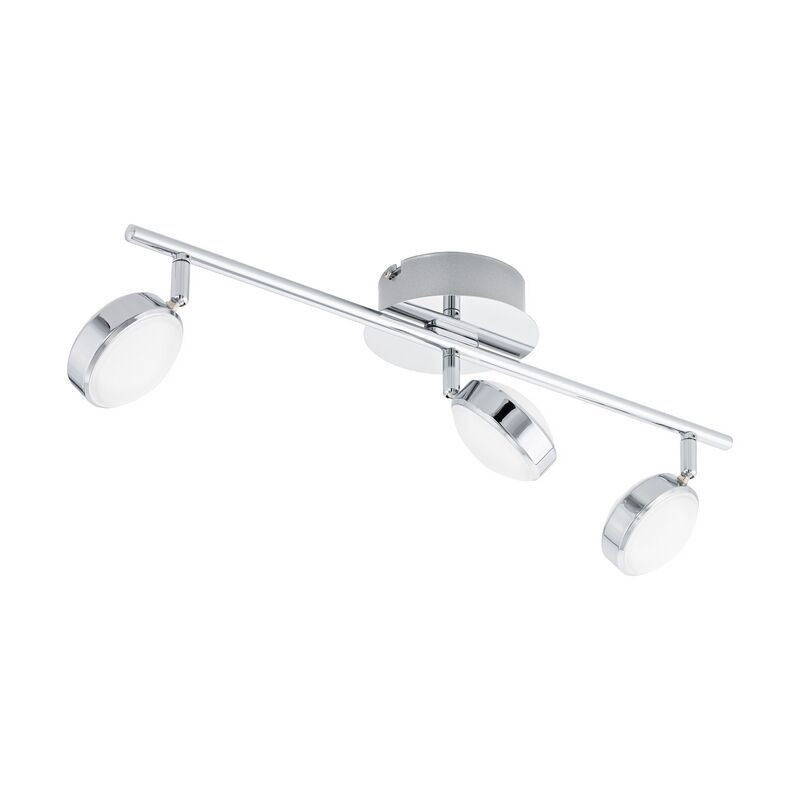 Chrome modern ceiling spotlight steel, Tjark, 5W, 3000K LED