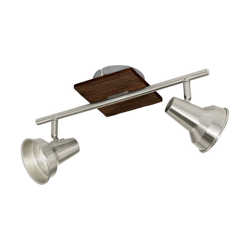 Wood ceiling spotlight brown, Olmo