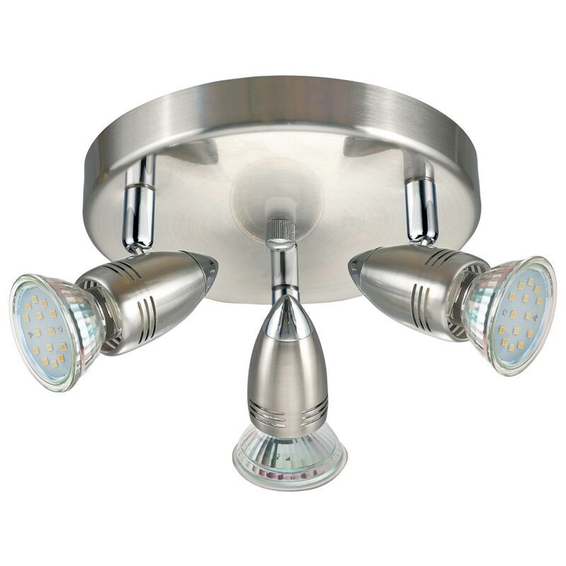 Chrome ceiling spotlight steel, Elwin