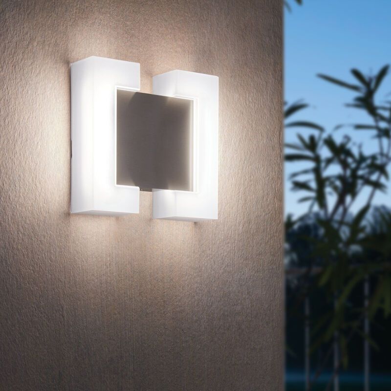 Nickel outdoor light plastic, Bartel, IP44