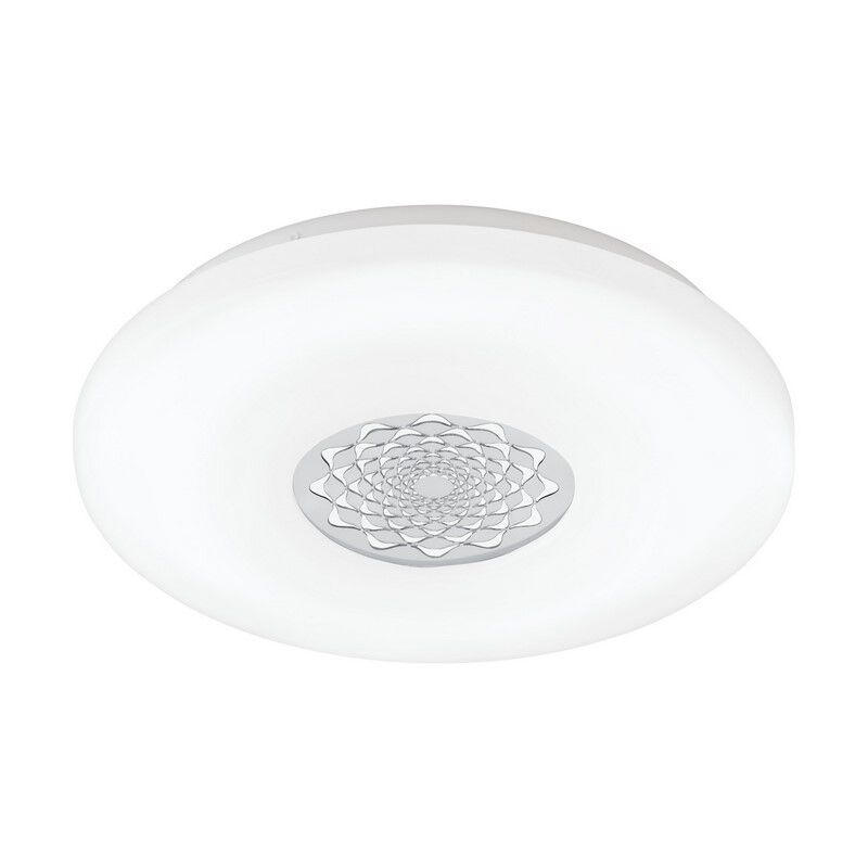 White modern ceiling light plastic, Carmela, 24W, 3000K LED White modern ceiling light plastic, Carmela, 24W, 3000K LED
