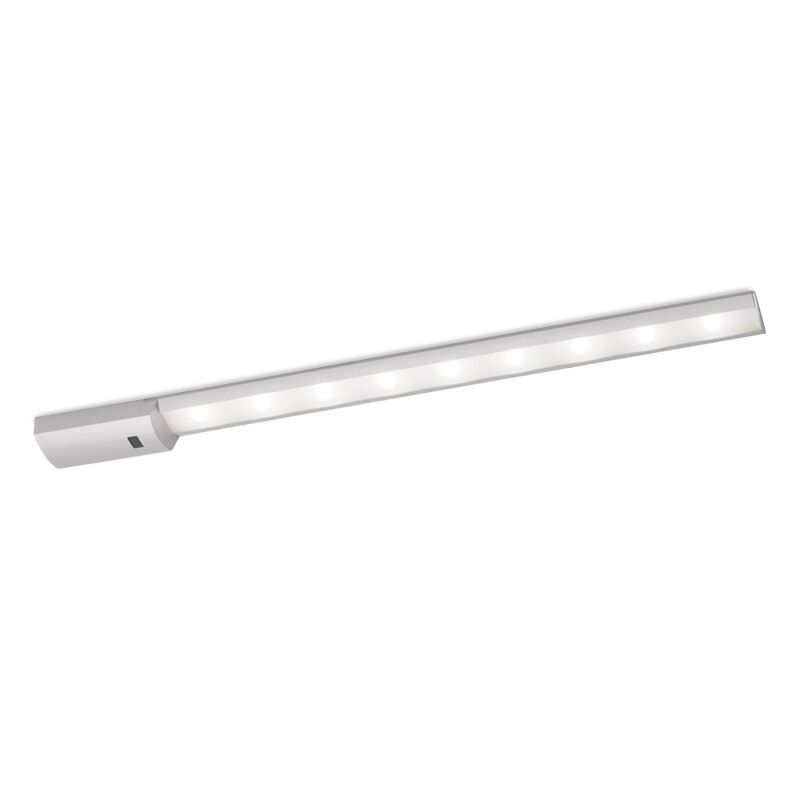Silver under cabinet lighting aluminium, Veroni, 8W, 4000K LED