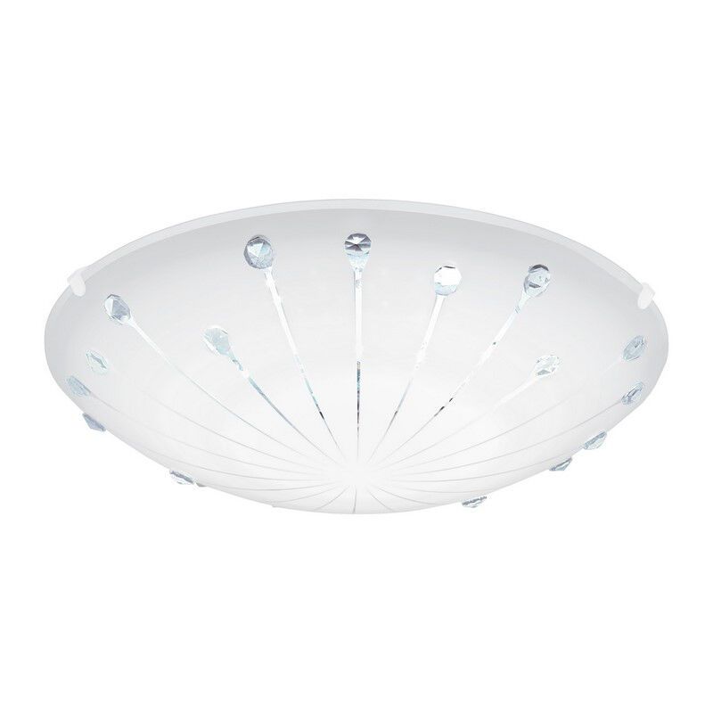 White ceiling light glass, Bennet, 11W, 3000K LED