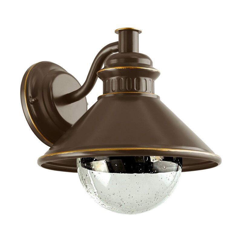 Brown outdoor light glass, Bircan, IP44