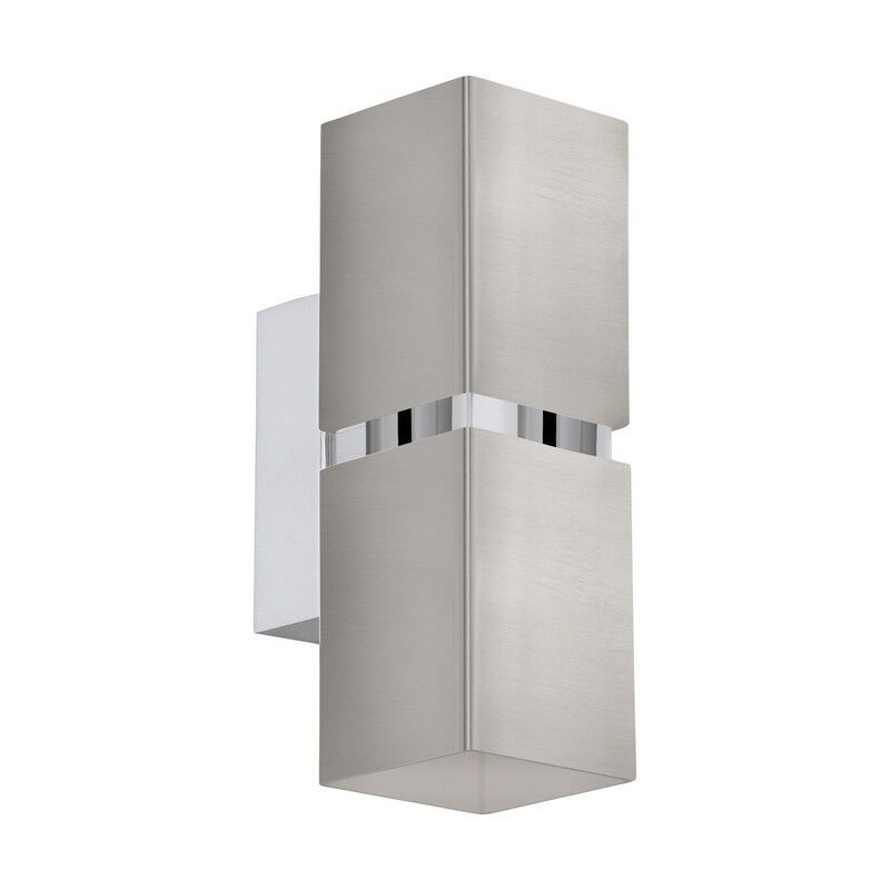 Nickel modern up down wall light metal, Annely Nickel modern up down wall light metal, Annely