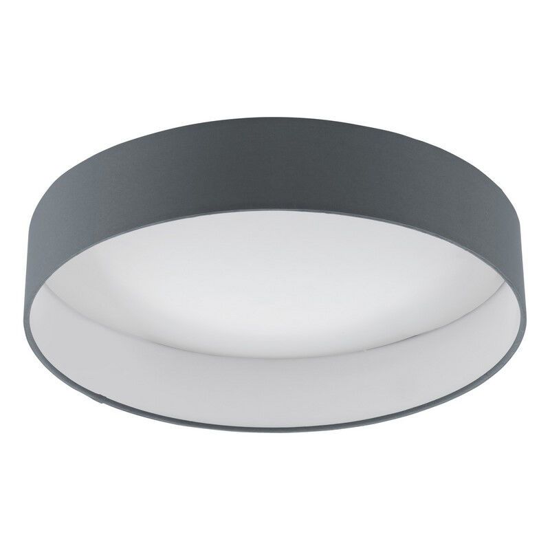 Anthracite ceiling light fabric, Guido, 18W, 3000K LED