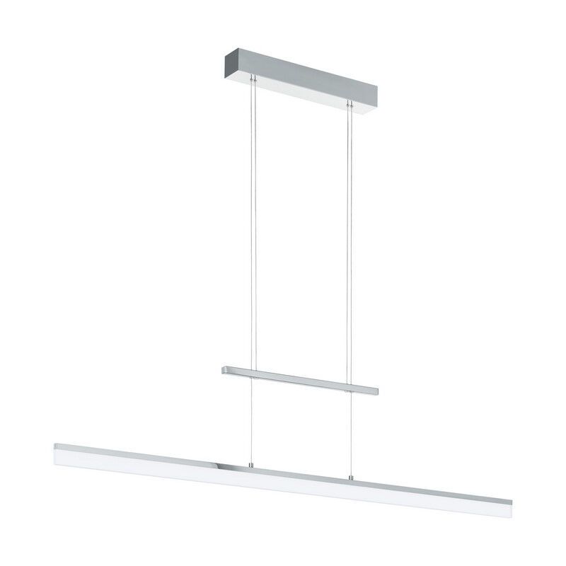 Chrome modern pendant light plastic, Cassandra, 13W, 3000K LED