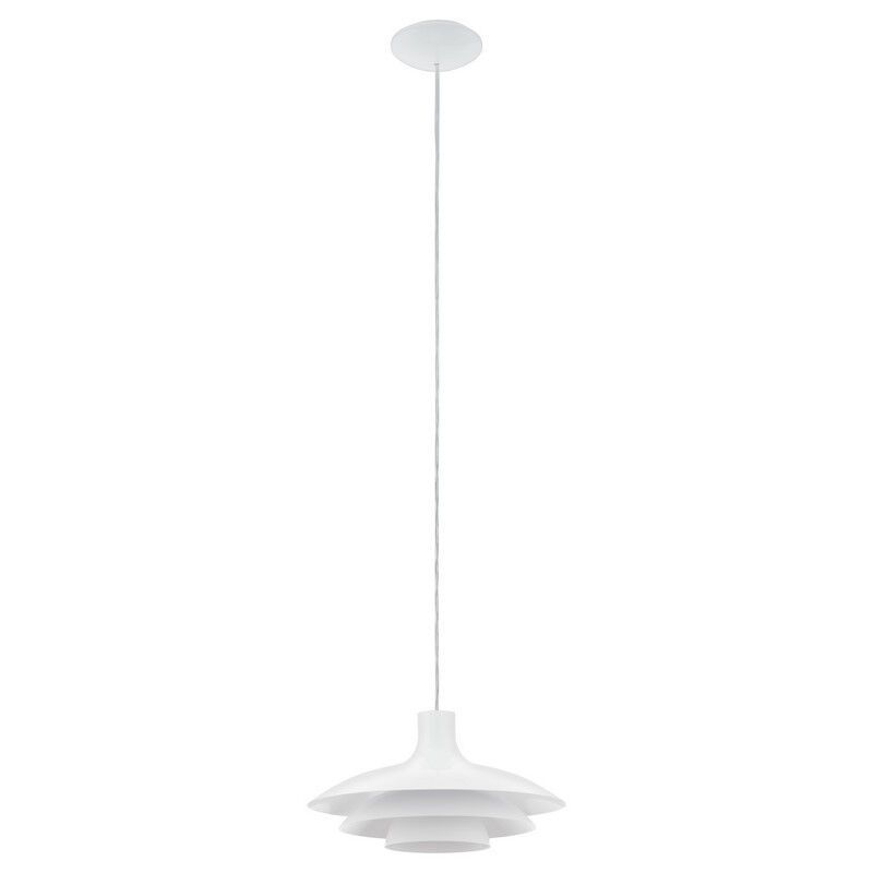 White pendant light steel, Cathalina White pendant light steel, Cathalina