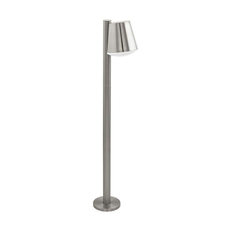 Silver modern outdoor light stainless steel, Aiden, IP44
