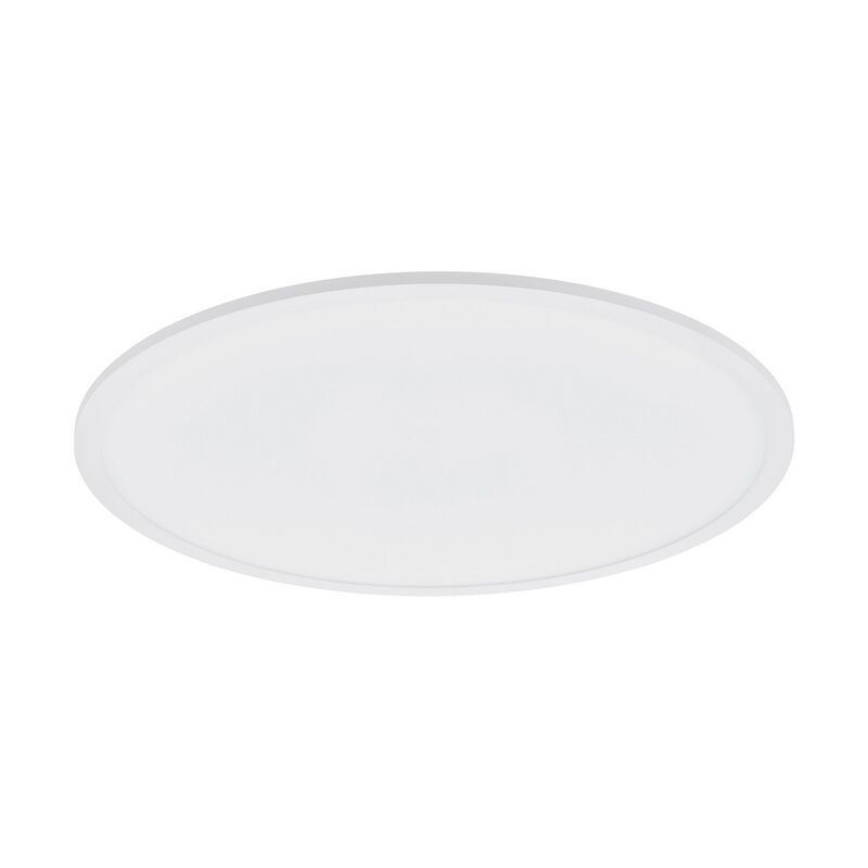 White flush ceiling light aluminium, Ericus, 36W, 4000K LED