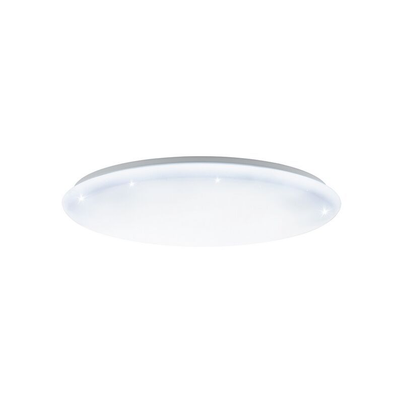 White flush ceiling light steel, Patryk, 60W, white switch LED White flush ceiling light steel, Patryk, 60W, white switch LED