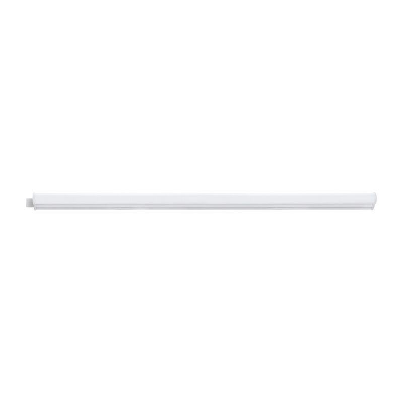 White flush ceiling light plastic, Nicolle, 6W, 4000K LED, with switch