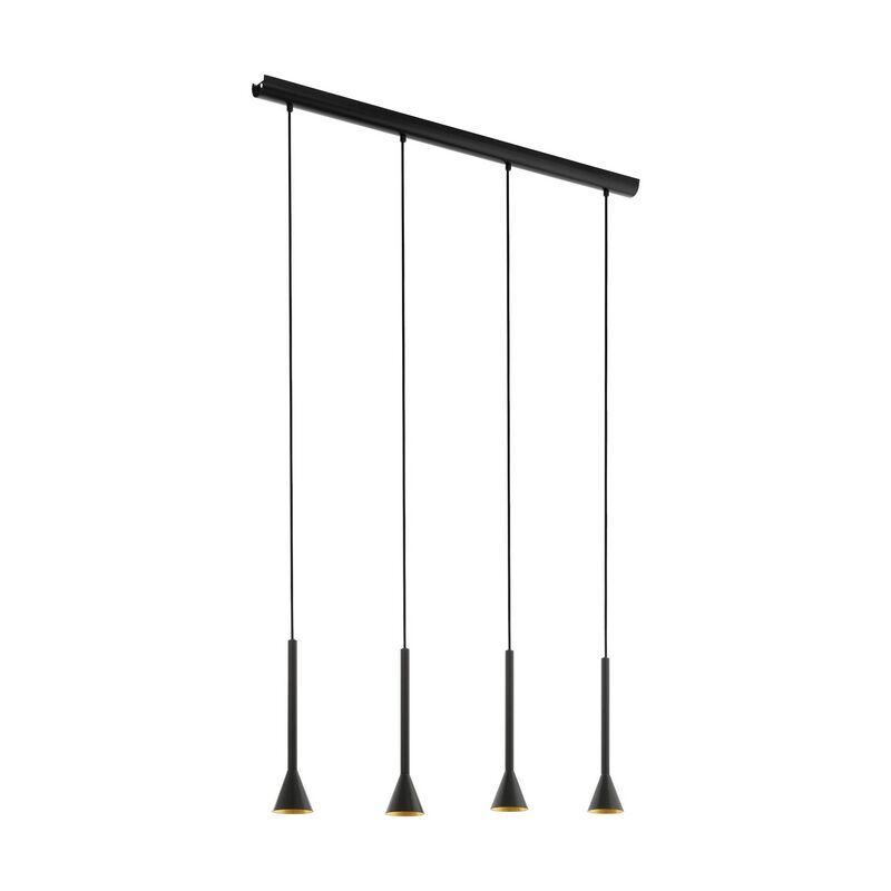 Black pendant light steel, Marielle Black pendant light steel, Marielle