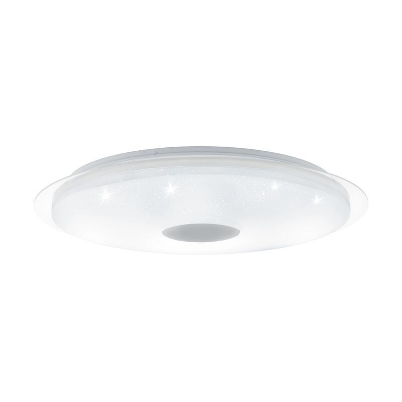 Transparent flush ceiling light plastic, Dunya, 40W, adjustable light colour LED Transparent flush ceiling light plastic, Dunya, 40W, adjustable light colour LED