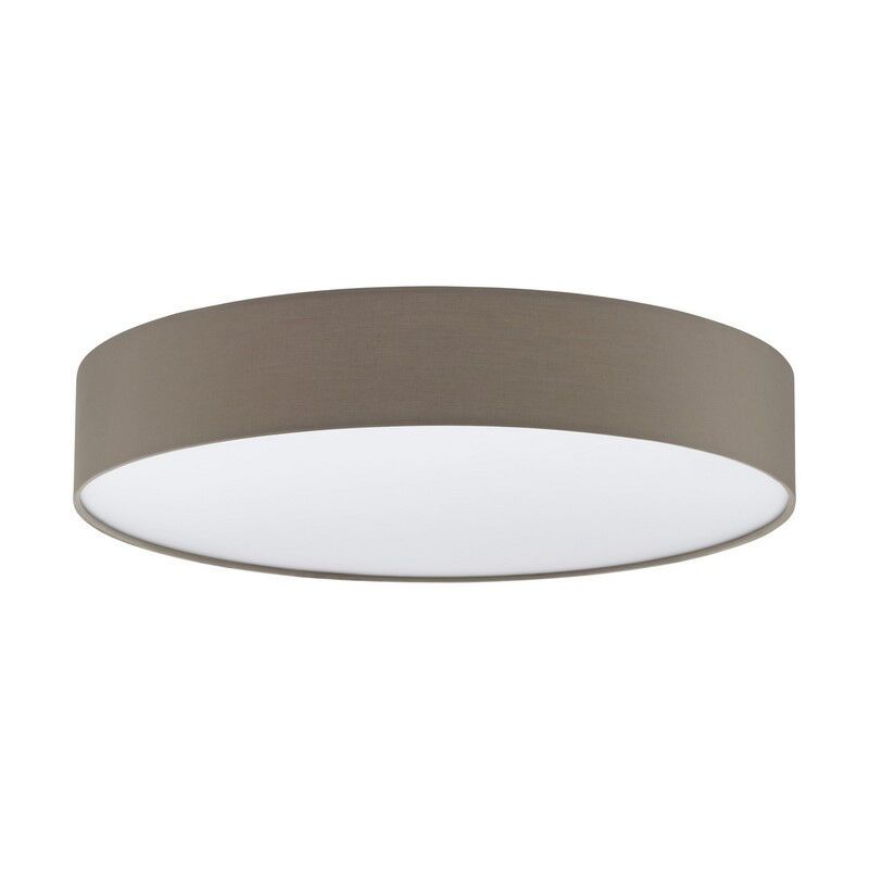 Taupe modern ceiling light plastic, Sila, 40W, warm to cold white adjustable LED, with remote control Taupe modern ceiling light plastic, Sila, 40W, warm to cold white adjustable LED, with remote control