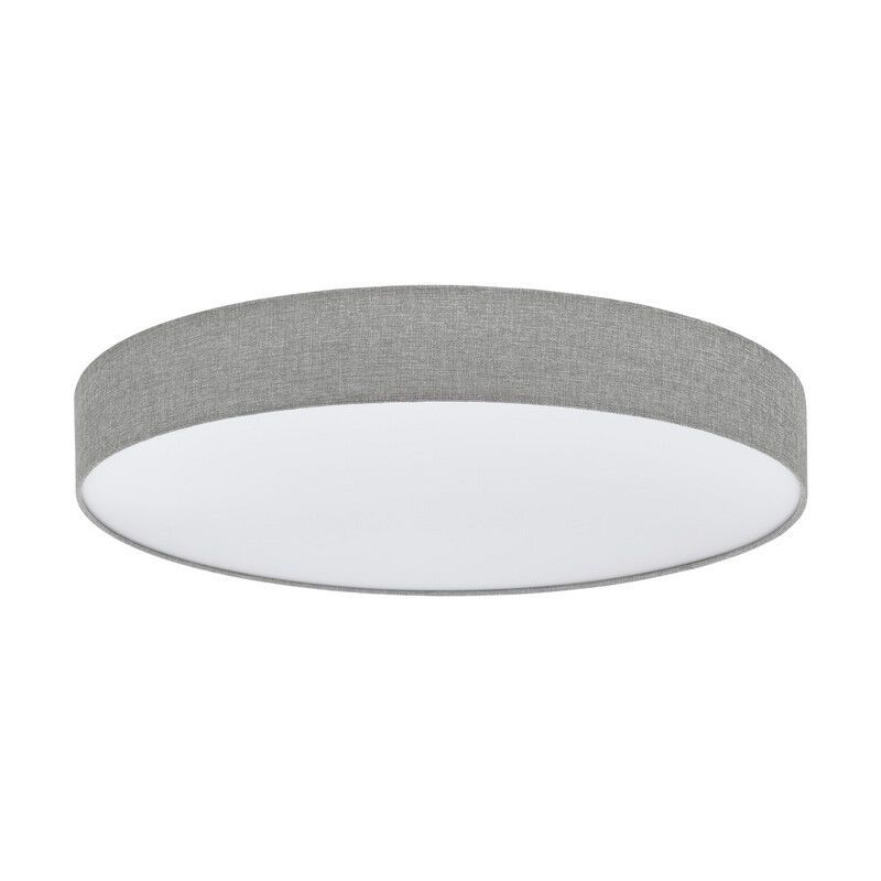 Grey modern ceiling light plastic, Sila, 60W, warm to cold white adjustable LED, with remote control Grey modern ceiling light plastic, Sila, 60W, warm to cold white adjustable LED, with remote control