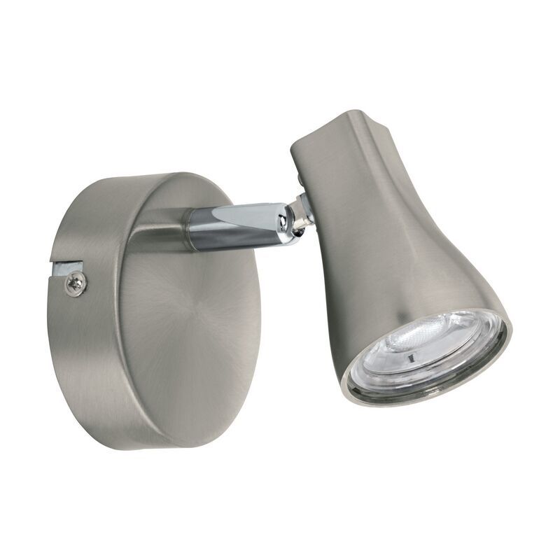 Nickel ceiling spotlight plastic, Verona, 3W, 3000K LED Nickel ceiling spotlight plastic, Verona, 3W, 3000K LED