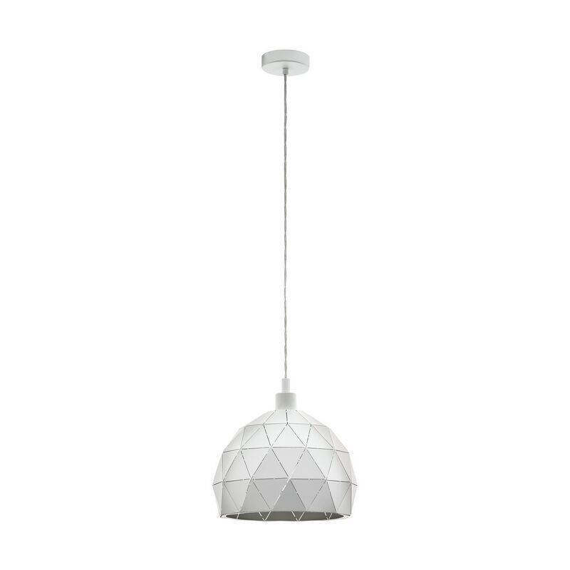 White modern pendant light steel, Silva White modern pendant light steel, Silva