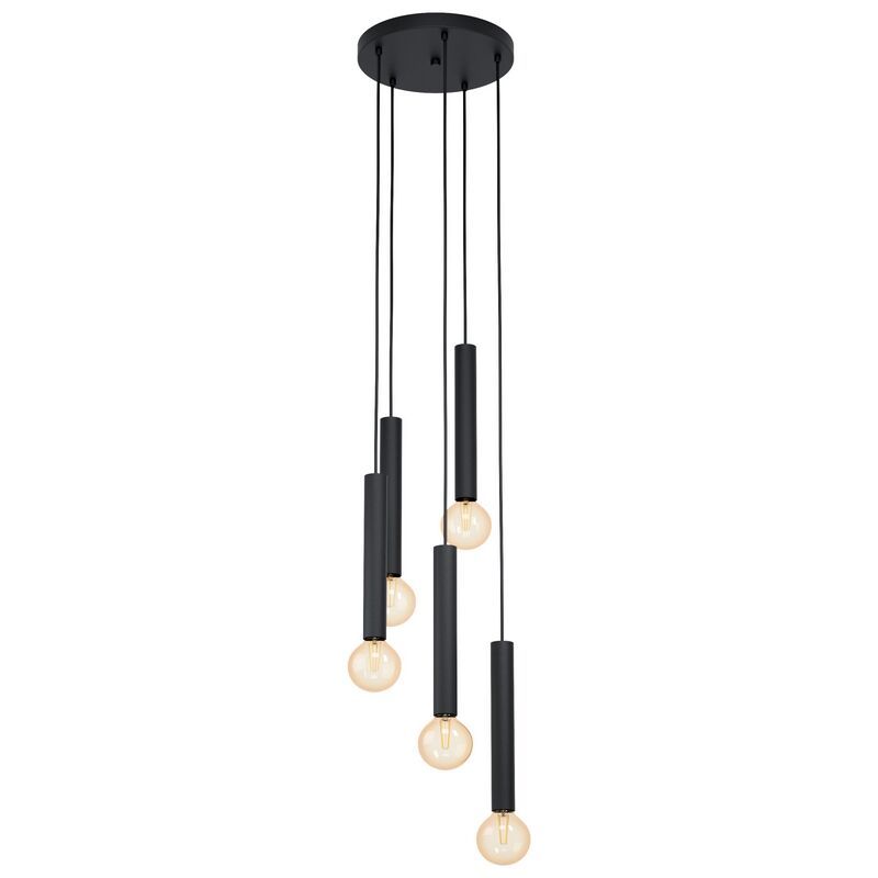Black pendant light metal, Nicholas