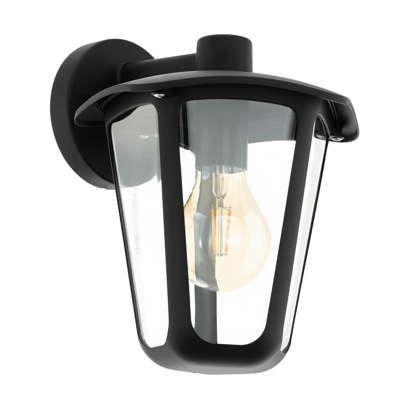 Black outdoor light aluminium, Jowi, IP44