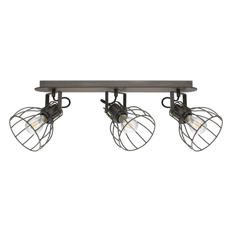 Wood ceiling spotlight brown, Tjarda