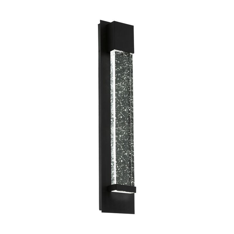 Black modern outdoor light aluminium, Yvanca, 3W, 3000K LED, IP44