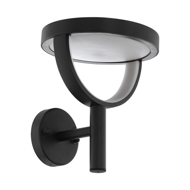 Black modern outdoor light aluminium, Funs, 15W, warm to cold white adjustable LED, IP44 Black modern outdoor light aluminium, Funs, 15W, warm to cold white adjustable LED, IP44