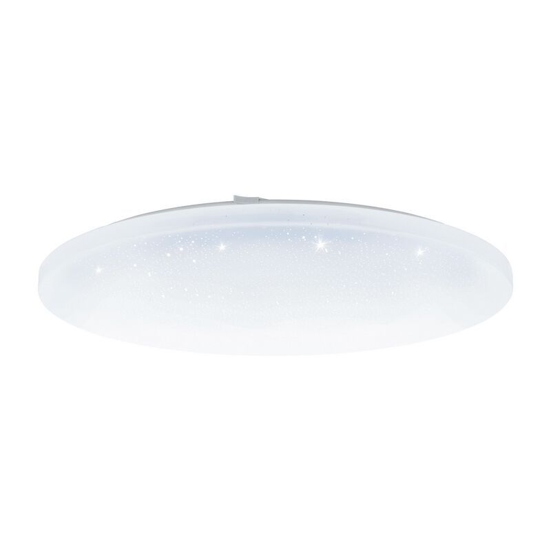 White flush ceiling light steel, Eloise, 36W, adjustable light colour LED
