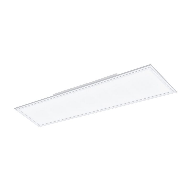 White modern flush ceiling light aluminium, Cathy, 33W, 4000K LED