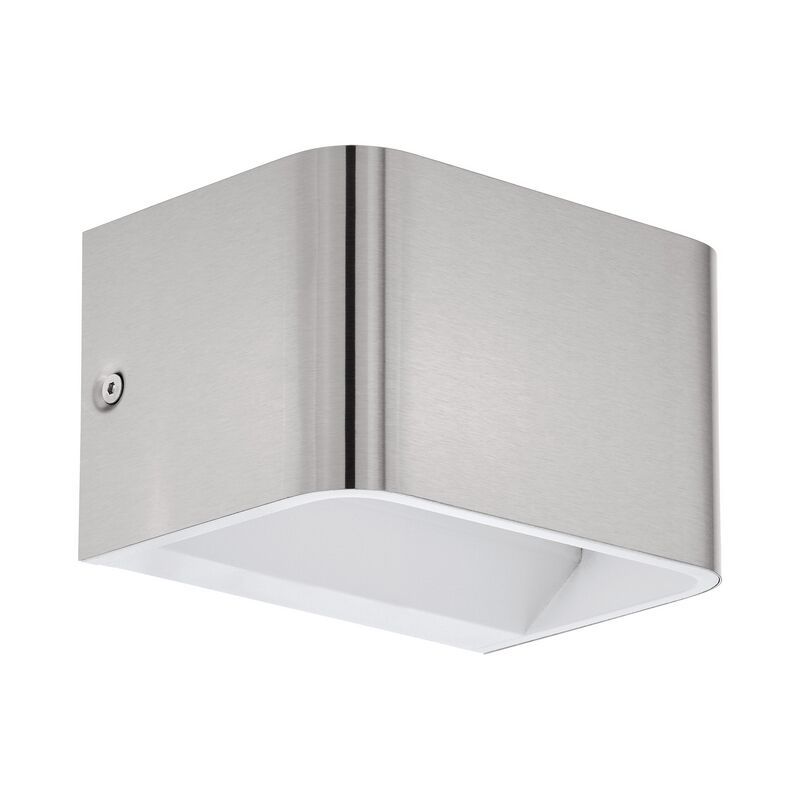 Nickel wall light aluminium, Tjalle, 6W, 3000K LED Nickel wall light aluminium, Tjalle, 6W, 3000K LED