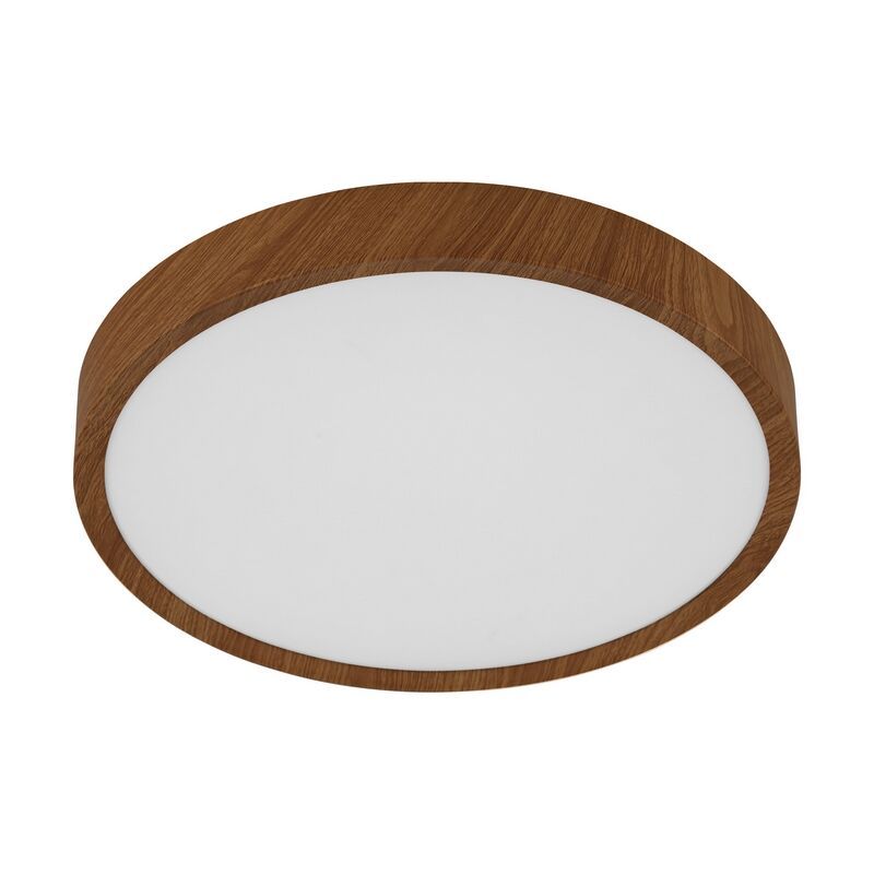 Brown modern flush ceiling light plastic, Jouk, 16W, 3000K LED Brown modern flush ceiling light plastic, Jouk, 16W, 3000K LED