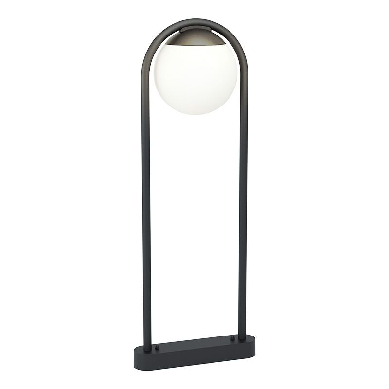 Black modern outdoor light steel, Lynne, IP44 Black modern outdoor light steel, Lynne, IP44