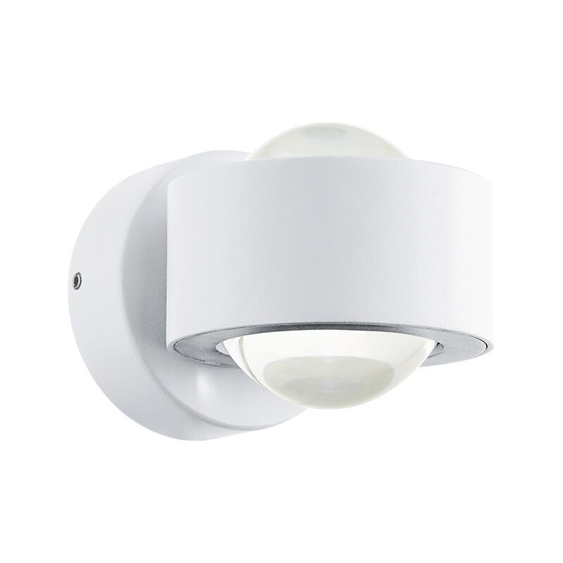 White modern outdoor light aluminium, Lyn, 2W, 3000K LED, IP44