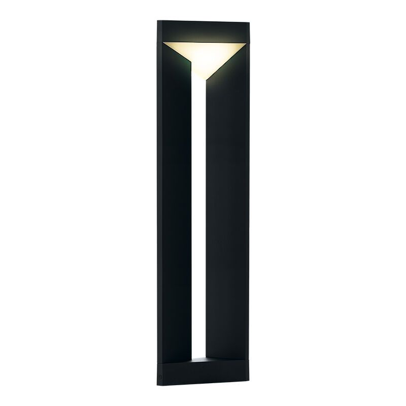 Black modern outdoor light aluminium, Lyke, 10W, 3000K LED, IP54