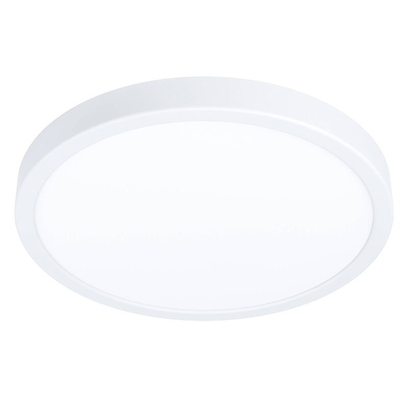 White smart ceiling light plastic, Geraldo, 19,5W, warm to cold white adjustable LED, IP44