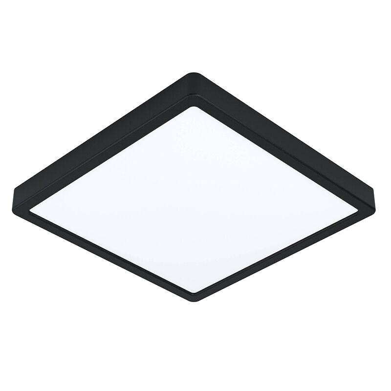 White smart ceiling light plastic, Geraldo, 19,5W, warm to cold white adjustable LED, IP44 White smart ceiling light plastic, Geraldo, 19,5W, warm to cold white adjustable LED, IP44