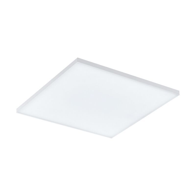 White flush ceiling light steel, Yannick, 20W, 4000K LED